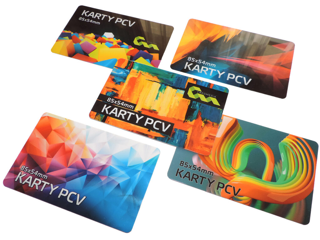Karty plastikowe biznes z własnym nadrukiem